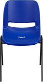 Flash Furniture HERCULES Series 440 lb. Capacity Kid's Navy Ergonomic Shell by FlashFurniture
