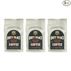 Duty to Act Medium Roast Ground Coffee, 2 lbs (Pack of 3)