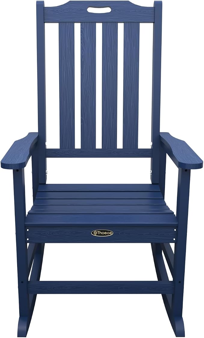 THOEOE Oversized Rocking Chair, Outdoor Rocking Chair - Image 8