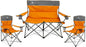 Camping Chair Set of 3, Outdoor Folding Camping Chairs by CAMPHILL