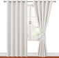 Blackout Curtains for Bedroom, 60 x 84 Inches Long, 2 Panels | Thermal by Hiasan