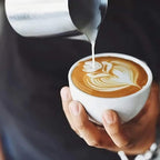 Milk Frothing Pitcher 50oz, Espresso Steaming Pitchers 50 Oz, Espresso Machine Accessories, Milk Frother cup 1500ml, Coffee Cappuccino Latte Art, Stainless Steel Jug with Dsecorating Art Pen