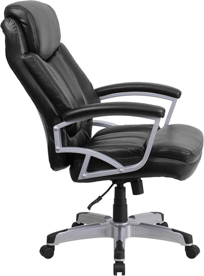 Flash Furniture HERCULES Series Big & Tall 500 lb. Rated Black LeatherSoft - Image 5