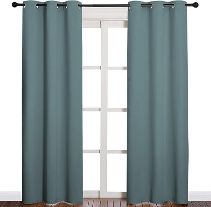 NICETOWN Modern Blackout Curtains Noise Reducing, Thermal Insulated and Privacy - Image 2