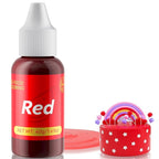 Gel Food Coloring for Cake Decorating - 40g Concentrated Assorted Edible Colors - Vibrant Tasteless Food Dye Professional-Grade Dye for Easter Eggs Fondant Cookies Frosting Royal Icing Baking - Red
