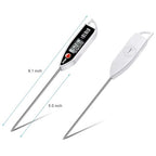 Meat Food Thermometer, Digital Candy Cooking Thermometer, Kitchen Cooking Thermometer Instant Read for BBQ Grill, Oil, Milk, Bath Water, Deep Fry, Candle Temperature
