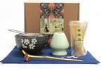 Artcome Japanese Matcha Tea Set, Matcha Whisk, Traditional Scoop, Matcha Bowl, Ceramic Whisk Holder, Handmade Matcha Ceremony Kit For Traditional Japanese Tea Ceremony (7 Pcs)