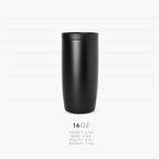 Simple Modern Father's Day Signature Voyager | 16oz Travel Coffee Mug Tumbler with 360° Lid | Gifts for Dad, Him | Ceramic-Lined Insulated Stainless Steel Cold Brew Iced Coffee Cup | Vintage Dad