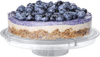 Cake Stand with Dome Cover, 6-in-1 Multi-Purpose Use, Cake Stand with Lid, Serving Platter, Punch Bowl, Desert Platter and More, BPA Free