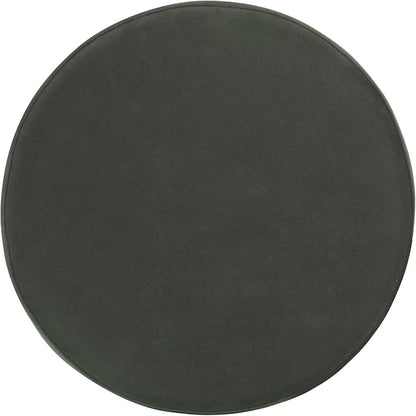 Homepop Home Decor | Upholstered Round Storage Ottoman | Ottoman - Image 8