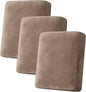 H.VERSAILTEX Velvet Stretch Couch Cushion Cover Plush Cushion Slipcover by HVERSAILTEX