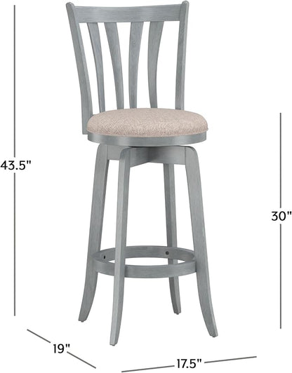 Hillsdale Furniture Savana Wood Bar Height Stool - Image 3