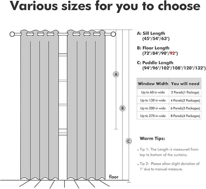 MIULEE 100% Blackout Linen Curtains - Image 7