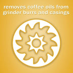 Urnex Full Circle Coffee Grinder Cleaning Tablets - 3 Single Use Packets - Coffee Grinder Cleaner Removes Coffee Residue and Oils