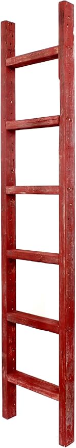 BARNWOODUSA Rustic Decorative Ladder by BarnwoodUSA