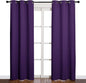 NICETOWN Triple Weave Home Decoration Thermal Insulated Solid Ring Top Blackout by NICETOWN
