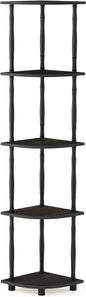 Furinno Turn-N-Tube 5 Tier Corner Display Rack Multipurpose Shelving Unit by Furinno-FitsYourSpaceFitsYourBudget