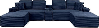 125" Oversized Sectional Couches - Image 8