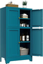Bevivog Bathroom Floor Storage Cabinet, Metal Accent Cabinets by BevivogStylishCabinetsOrganizeYourSpace