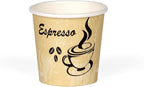 Smygoods Disposable Coffee Cups, To Go Paper Hot Cups, Classic Design (4 OZ, 100 Count) For Hot Beverages, Coffee, Tea, Espresso, Cocoa - Vasos Para Cafe