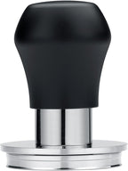 Normcore 51.5mm Coffee Tamper V4.1 Mini, Spring-Loaded Tamper with Click Feedback, Compatible with La Pavoni Professional PL, Europiccola EL, Black