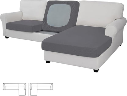 Easy-Going Stretch 3 Pieces Couch Cushion Covers by Easy-Going