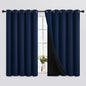 SimpleHome Navy Blue 100% Blackout Curtains Room Darkening Living Room 63 | by SimpleHome