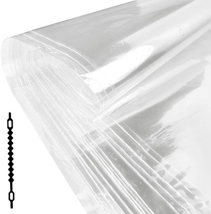 ECOOPTS Oven Bags Cooking Roasting Bags for Chicken Meat Ham Seafood Vegetable - 20 PCS (10 x 15 IN)