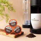Fresh Roasted Coffee, Costa Rica Tarrazu, Medium Roast, 96 Pods for K Cup Brewers