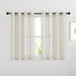 NICETOWN Semi Sheer Linen Curtains 54 inch Long by NICETOWN