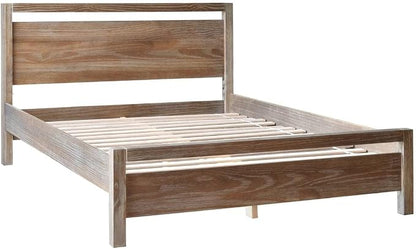 Grain Wood Furniture Loft Queen Size Solid Wood Bed - Image 5
