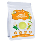Olvvla - Dried Honeysuckle Flowers - 2.5oz/71g - 100% Natural Honeysuckle Tea - Chinese Edible Jin Yin Hua - Wild Honeysuckle Loose Buds - Caffeine-free