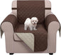 U-NICE HOME Reversible Recliner Chair Covers, Coffee/Beige | 23''Armchair Cover by U-NICEHOME