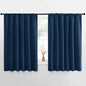 NICETOWN Blackout Curtains for Bedroom, Moroccan Blue, 1 Pair, 62 by 63-inch by NICETOWN