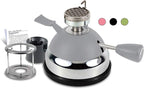 BLUEFIRE Butane Mini Burner for Tabletop Coffee Siphon Syphon/w Furnace Stand and Assembly Rack Ceramic Windproof Torch Head Portable Cooking Stove Espresso Maker Chafing Soup Tureens Fondue