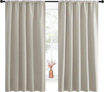 NICETOWN Blackout Curtains for Living Curtains, Room Darkening Window Curtain - Image 2