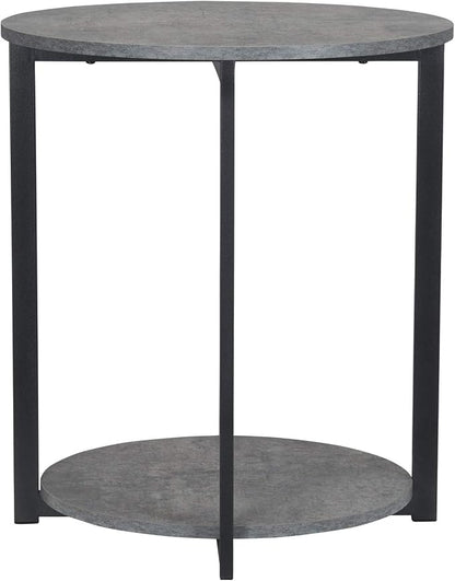 Household Essentials Jamestown Round Side End Table - Image 11