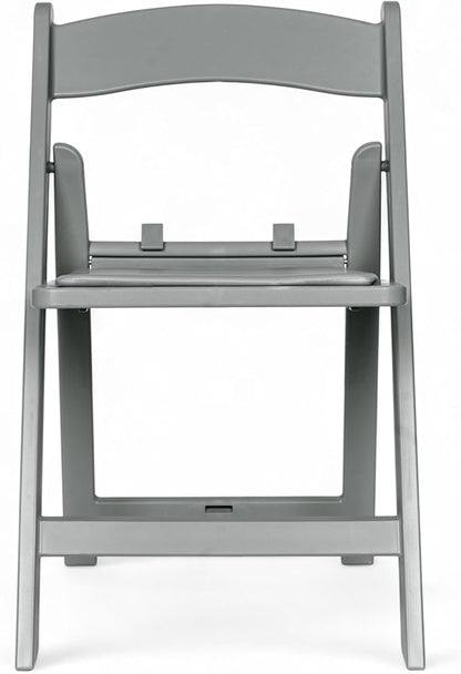 Flash Furniture Hercules Set of 10 Kids Gray Resin Folding Chair - Image 14