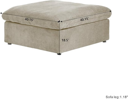 WJShome Ottoman, Modular Sectional Sofa, Minimalist Sofa Couch - Image 2