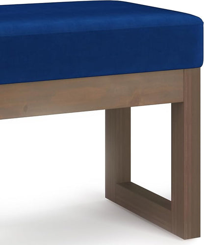 SIMPLIHOME Milltown Small Ottoman Bench - Image 7