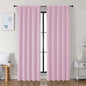 Simplebrand Ava Pink Blackout Curtains by Simplebrand