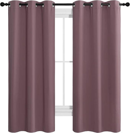NICETOWN Dry Rose Room Darkening Curtains - Image 2
