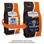 Fresh Roasted Coffee, Blackbeard's Revenge, 12 oz, Medium Roast, Kosher, Ground