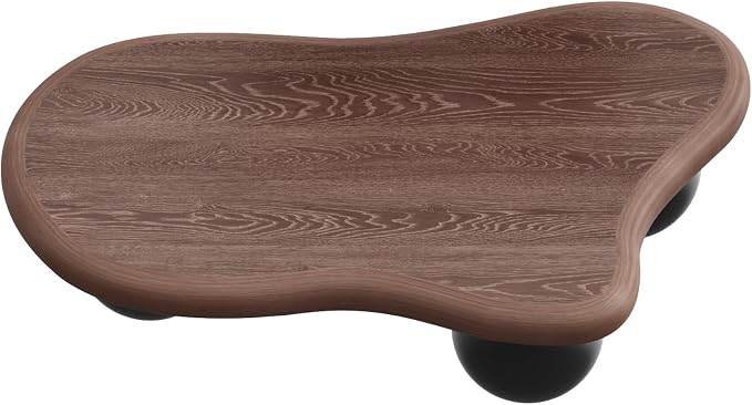 47.2” French Country Rustic Cloud Coffee Table - Image 8