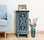 eHemco Distressed Blue Accent End Table by eHemco