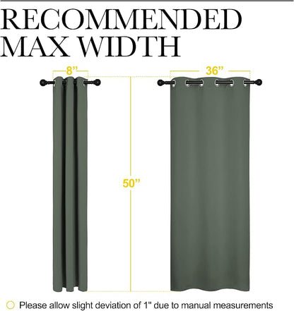 NICETOWN Blackout Curtain Panels, Home Decoration Thermal Insulated Solid - Image 7
