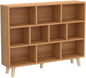 IOTXY Wooden Open Shelf Bookcase by IOTXY