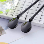 Straws, 8-Piece 8.5inch Black 18/8(304) Stainless Steel Reusable Straws + 2 Brushes