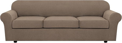 H.VERSAILTEX 4 Piece Stretch Sofa Covers by HVERSAILTEX