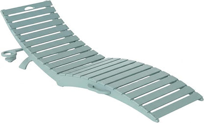 Folding HDPE Outdoor Chaise Lounge by YourPerfectOutdoorEscape